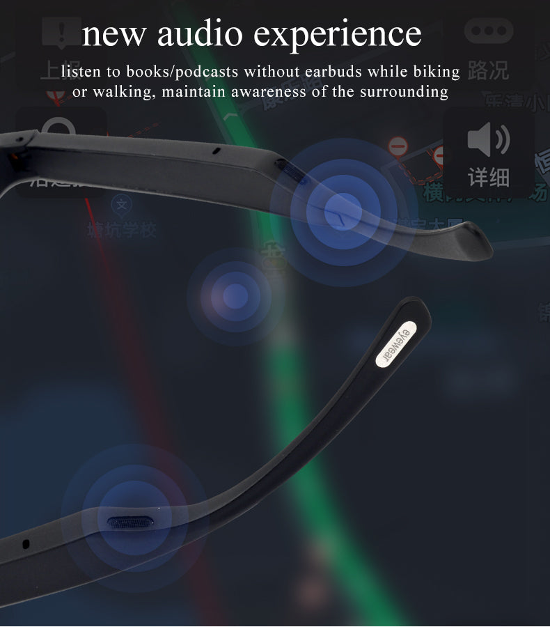 Fashion Smart Audio VR Glasses