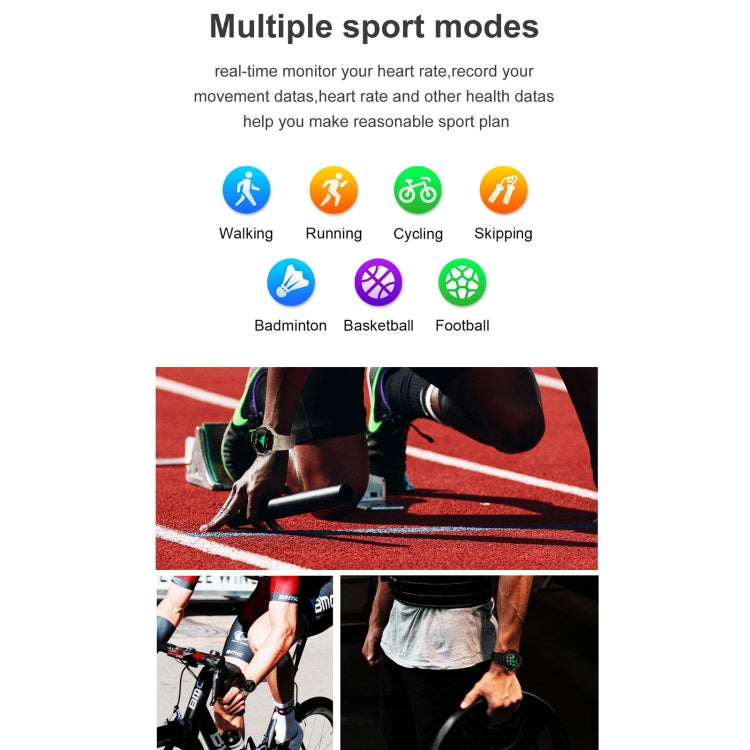 Waterproof Silicone LED Smartwatch